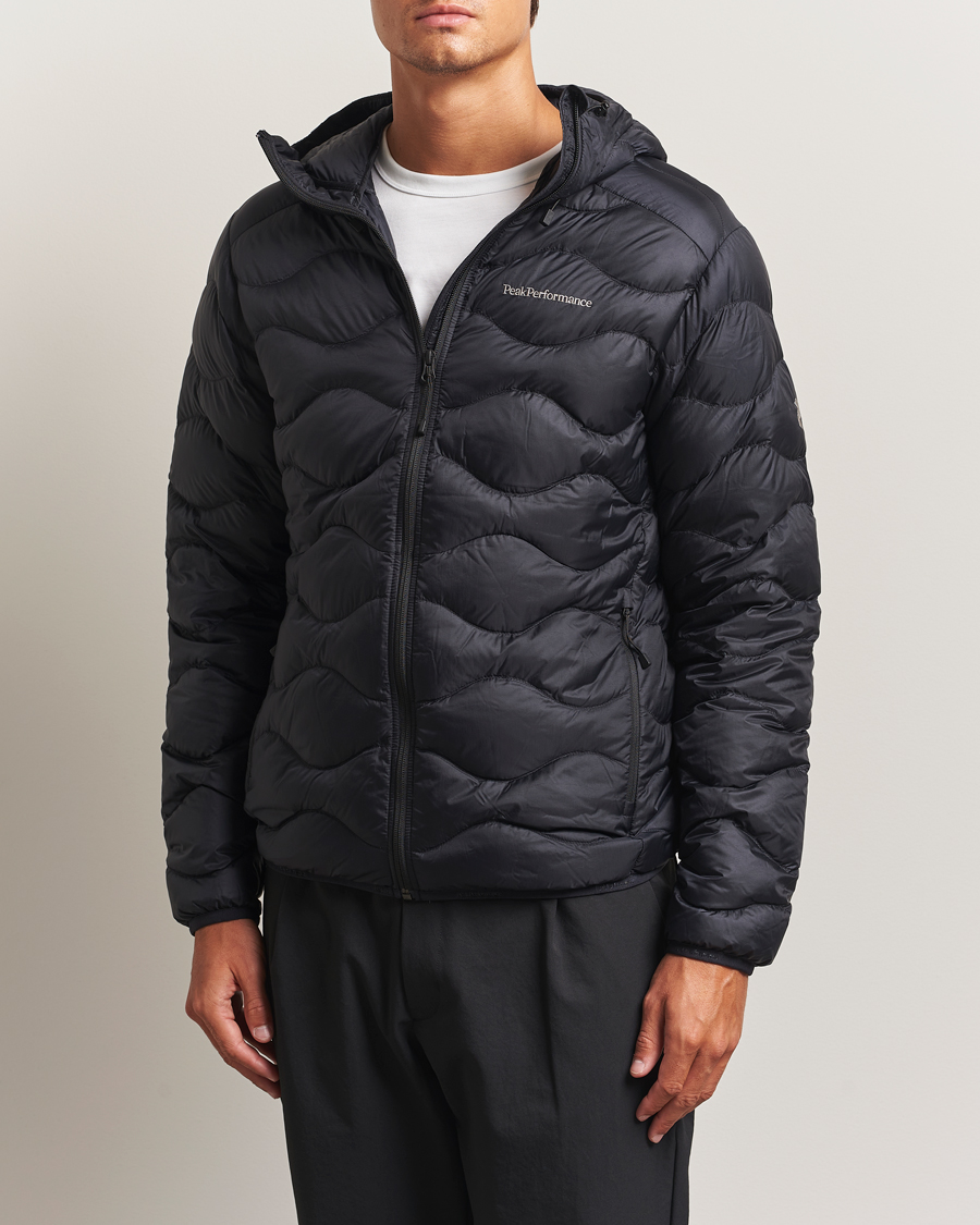 Men | Coats & Jackets | Peak Performance | Helium Down Hooded Jacket Black