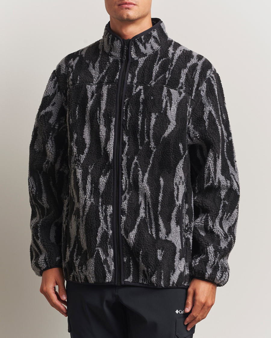 Men | Sweaters & Knitwear | Peak Performance | Graphic Heavy Pile Full Zip Winter Shard