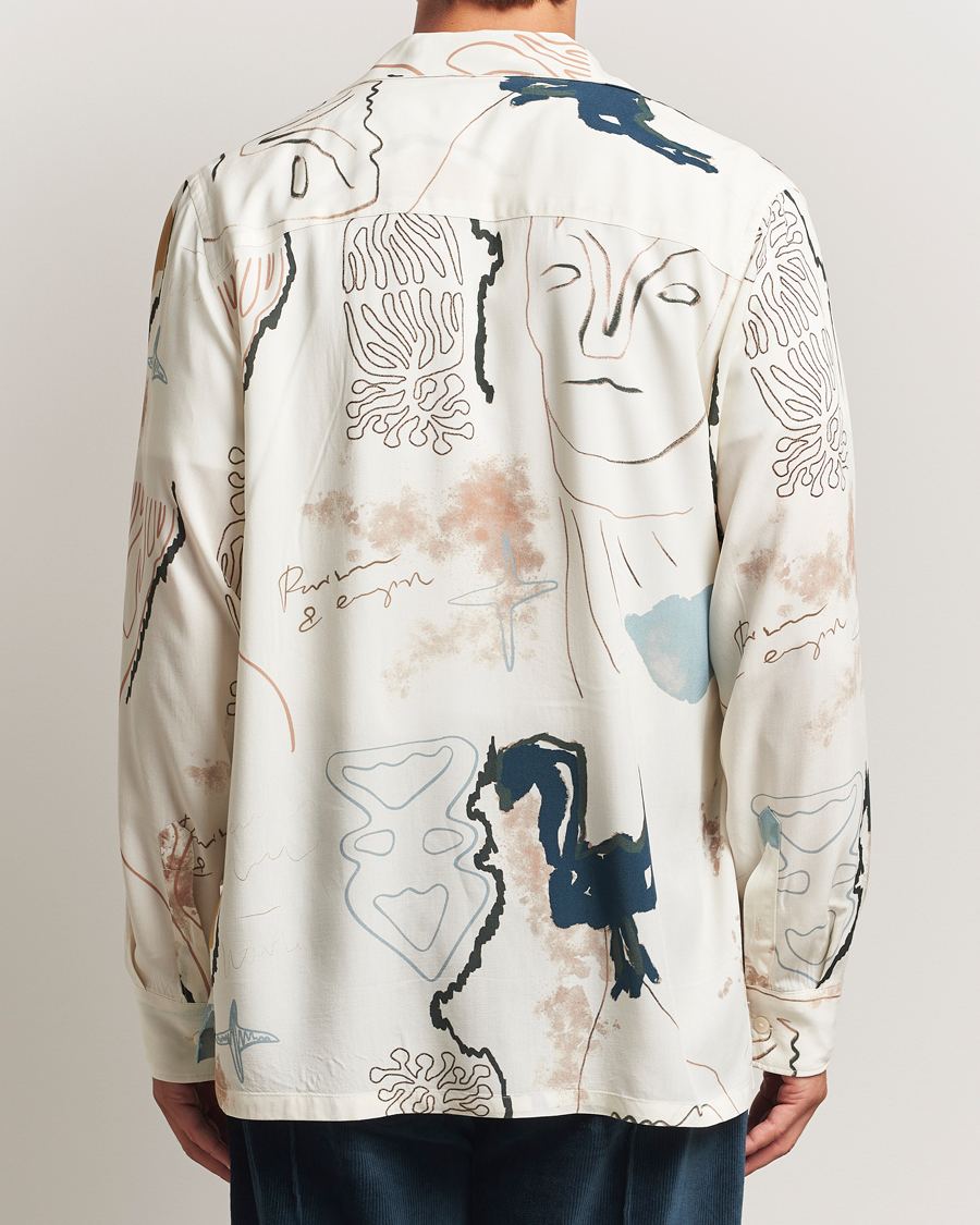 Men | Shirts | OAS | Brillo Viscose Shirt Beige