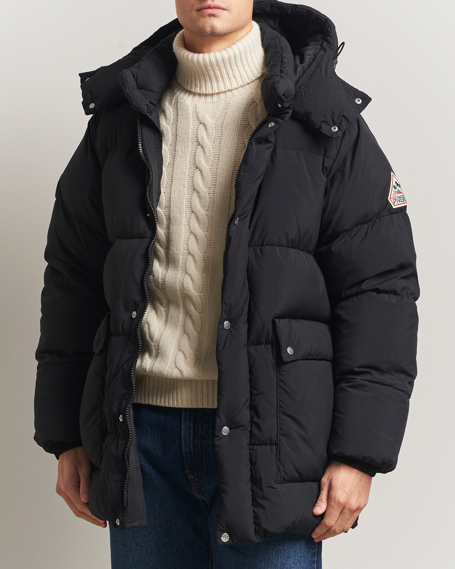 Men | Coats & Jackets | Pyrenex | Snuggle Hooded Parka Black