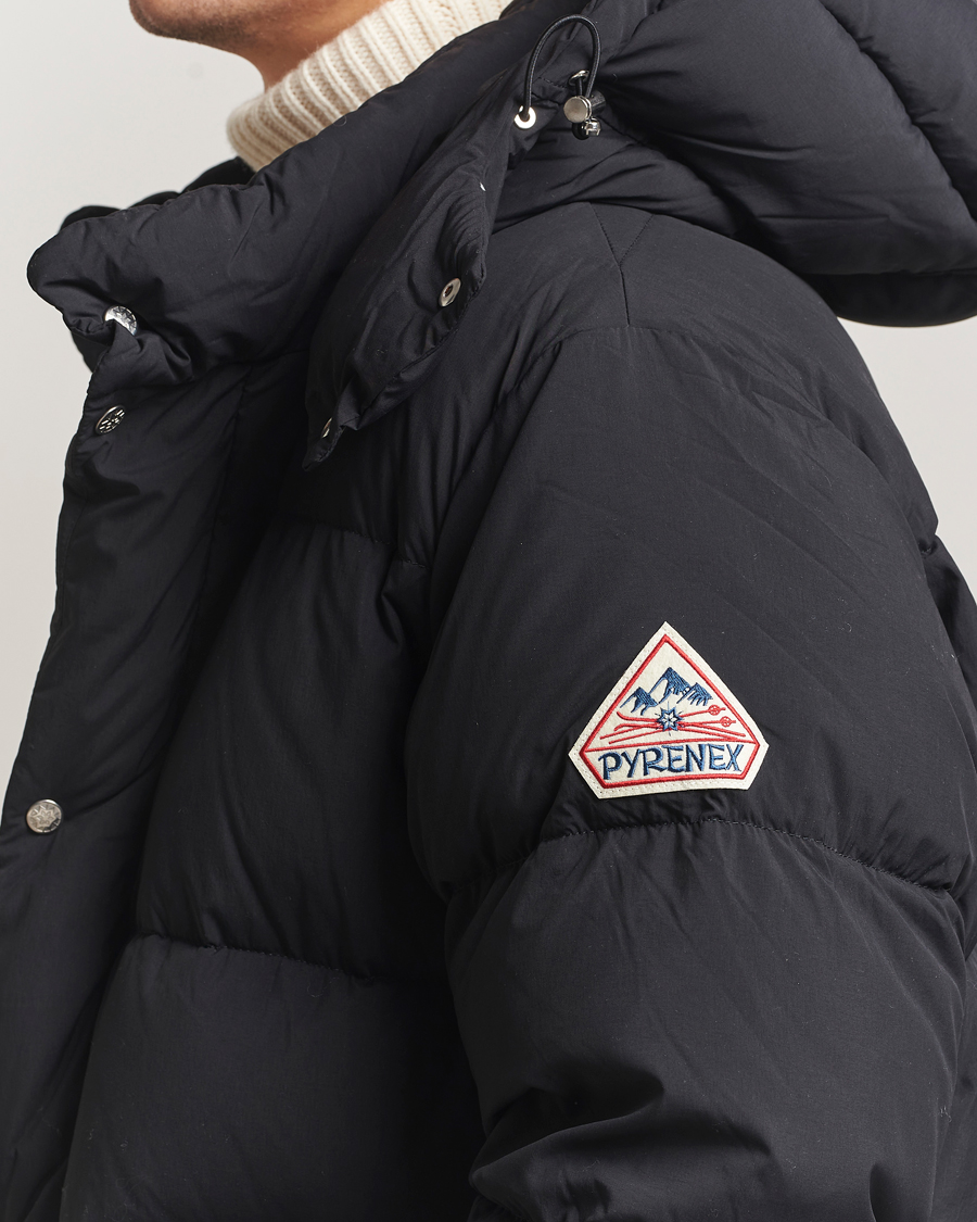 Men | Coats & Jackets | Pyrenex | Snuggle Hooded Parka Black