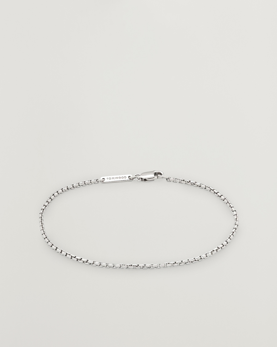 Men | Jewellery | Tom Wood | Lee Bracelet Slim Silver