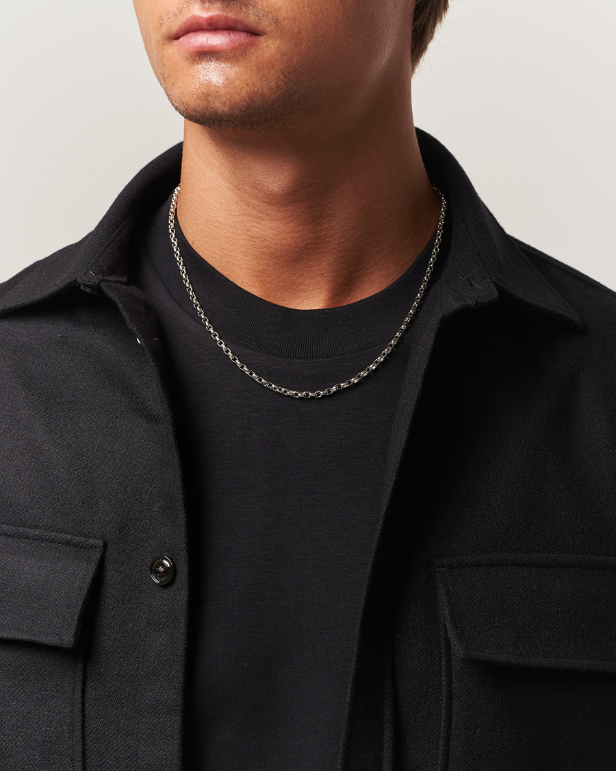 Men | Jewellery | Tom Wood | Lee Chain Thick Silver
