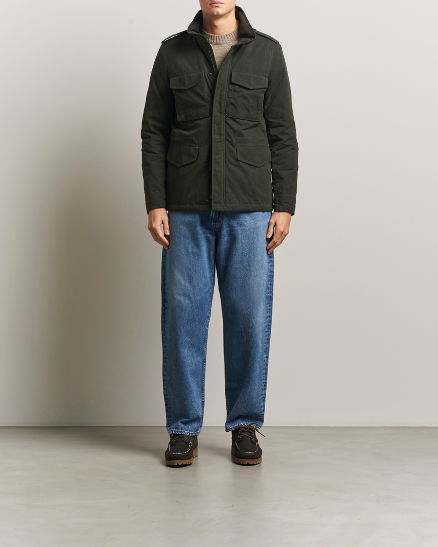 Men | Coats & Jackets | Aspesi | Minifield Cotton Field Jacket Military