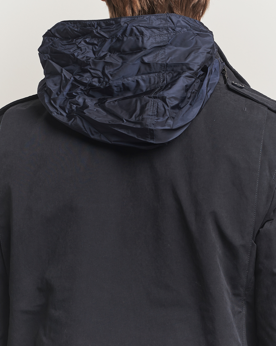 Men | Coats & Jackets | Aspesi | Minifield Cotton Field Jacket Navy