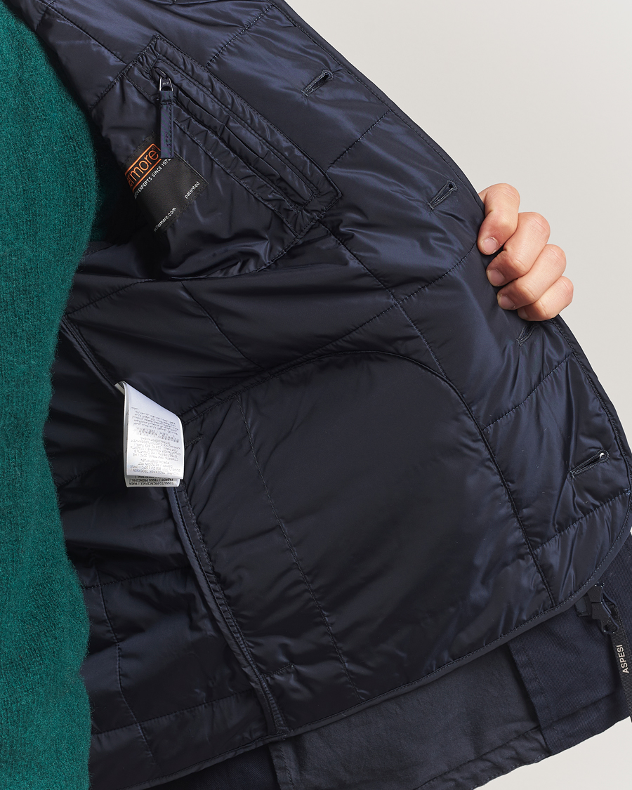Men | Coats & Jackets | Aspesi | Lined Cotton Field Jacket Navy