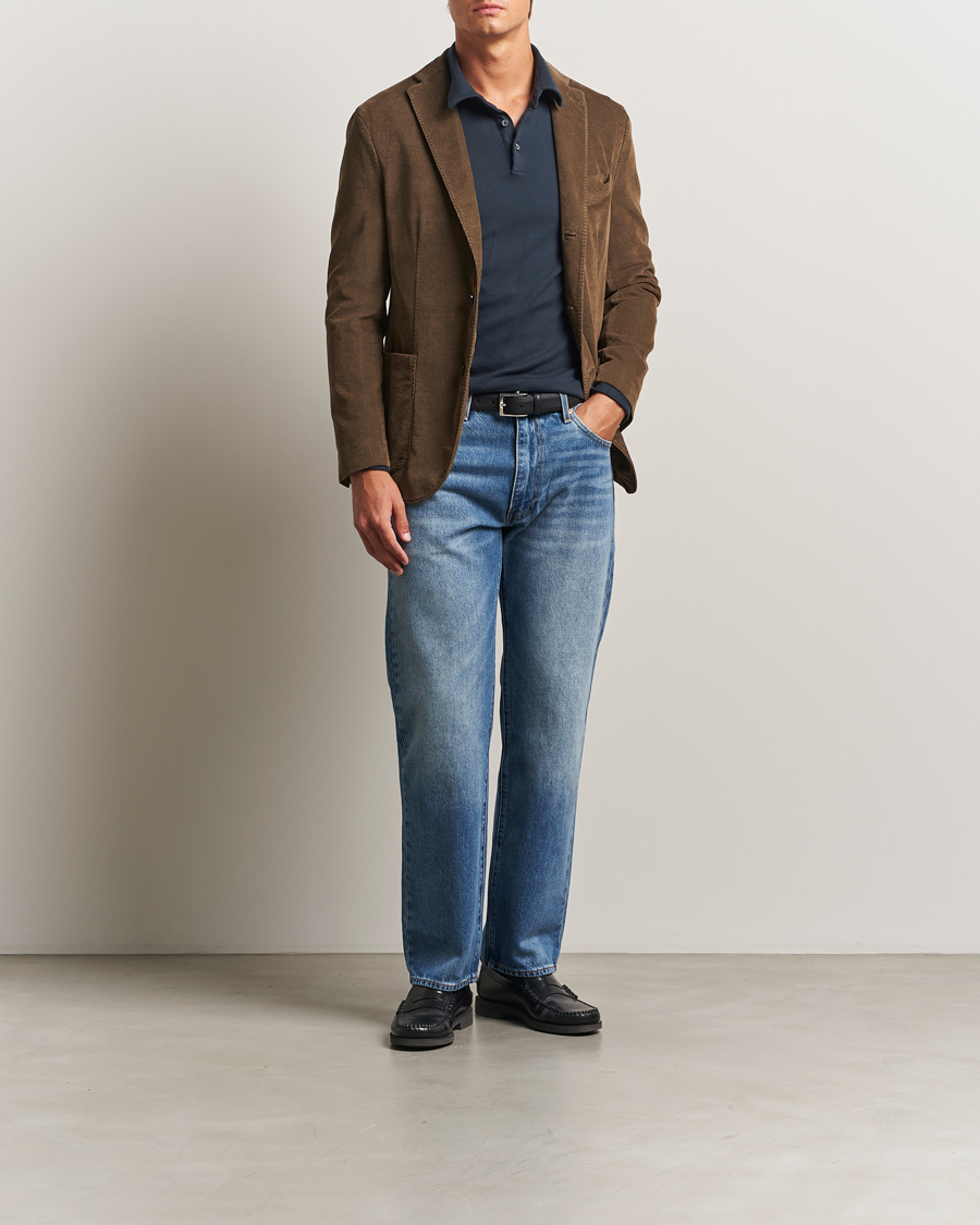 Men | Blazers | Boglioli | K Jacket Corduroy Blazer Brown