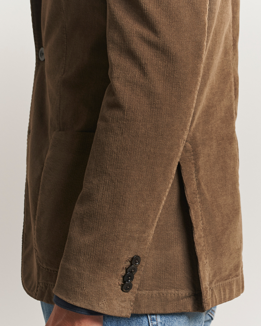 Men | Blazers | Boglioli | K Jacket Corduroy Blazer Brown