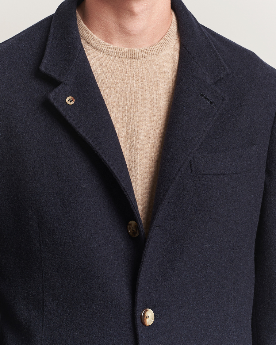 Men | Coats & Jackets | Brunello Cucinelli | Cashmere City Jacket Navy