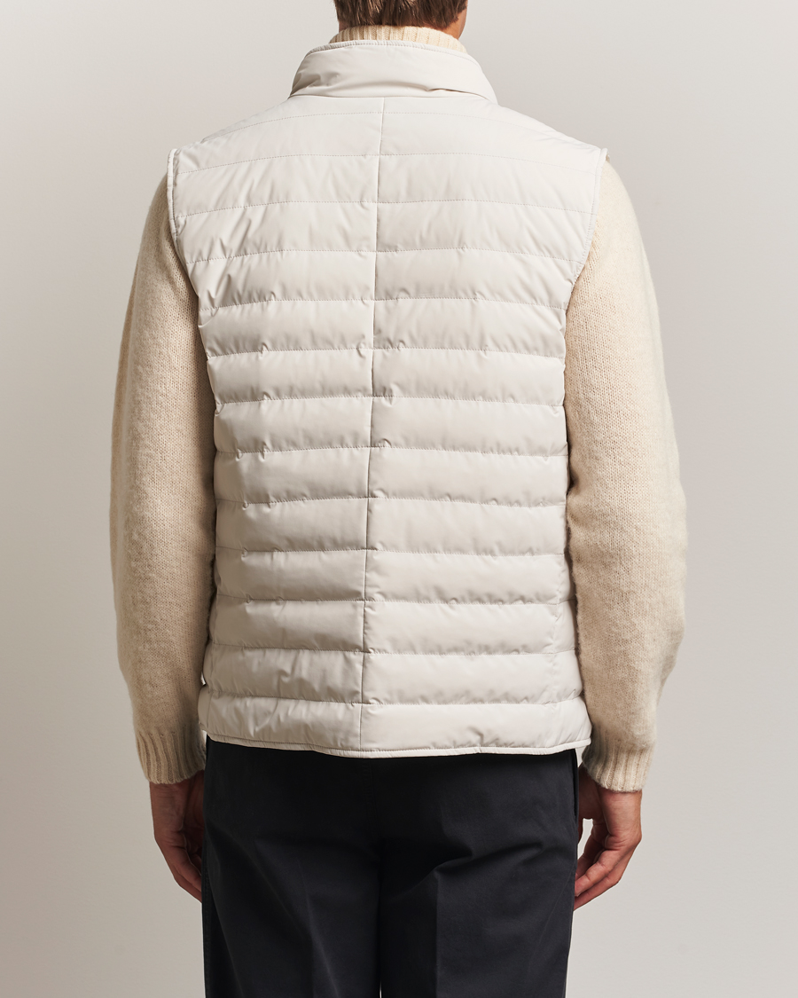 Men | Gilets | Brunello Cucinelli | Nylon Gilet Light Beige