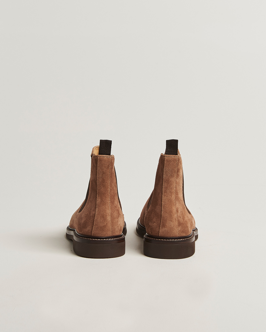 Men | Boots | Brunello Cucinelli | Chelsea Boots Brown Suede