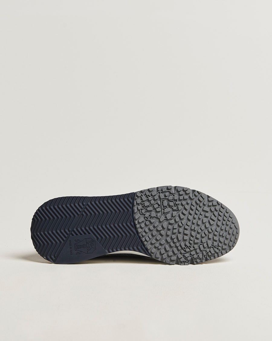 Men | Sneakers | Brunello Cucinelli | Flannel Running Sneakers Navy