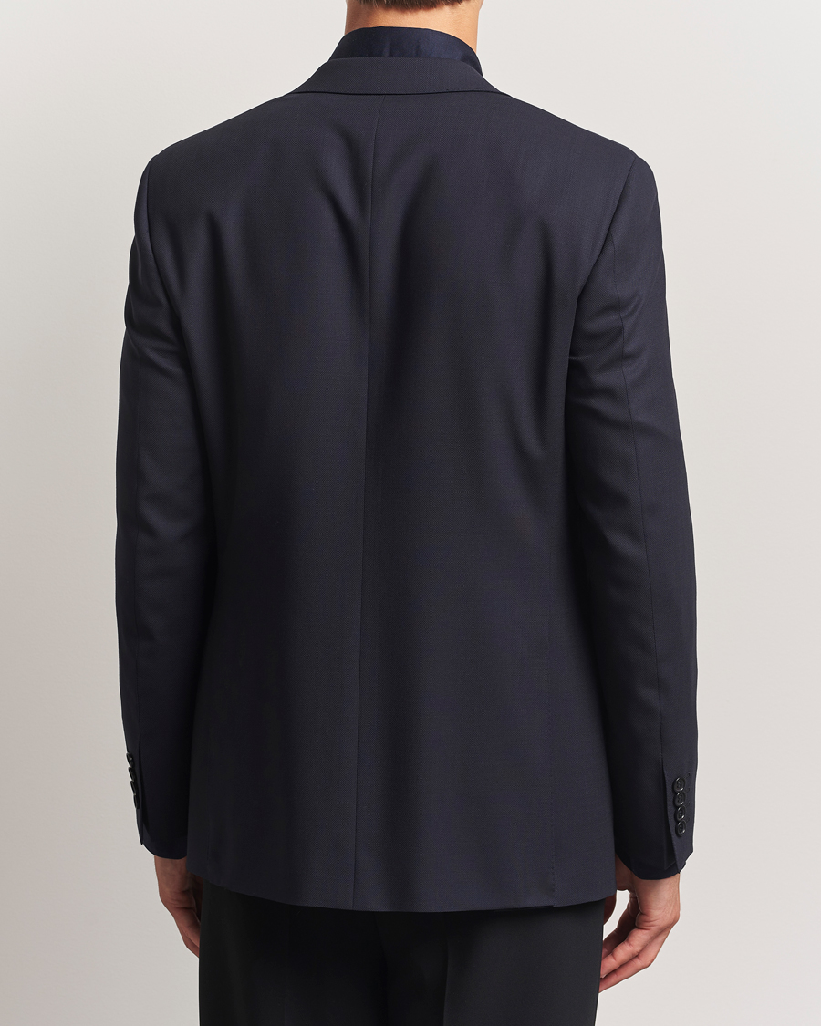 Men | Blazers | Canali | Travel Wool Blazer Navy