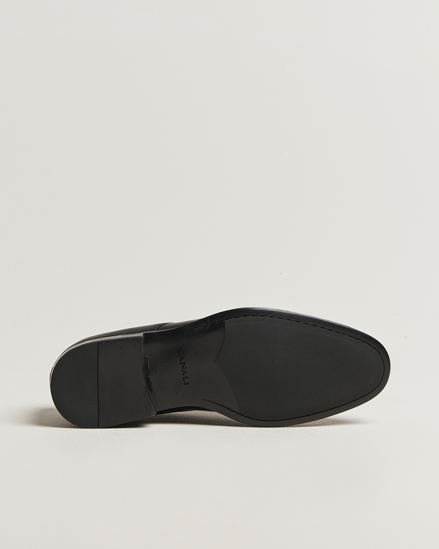 Men | Derby Shoes | Canali | Cap Toe Derby Black Calf