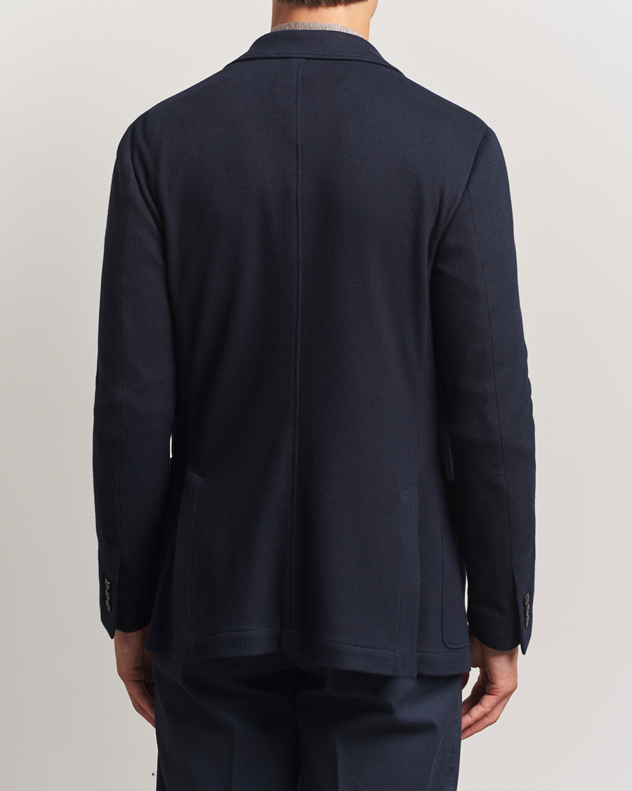 Men | Blazers | Canali | Cotton/Cashmere Jersey Blazer Navy