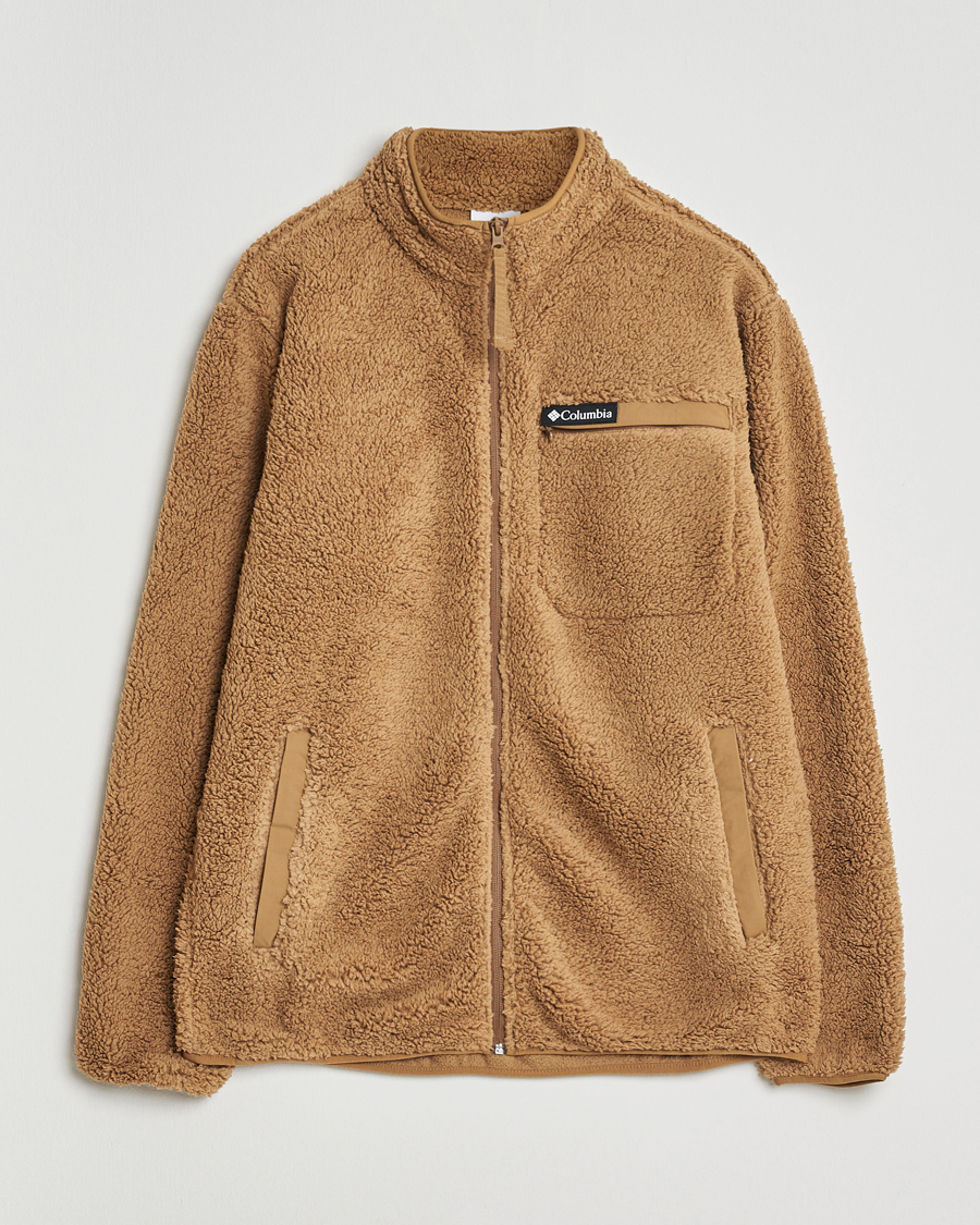 Men | Sweaters & Knitwear | Columbia | Rugged Ridge High Pile Full Zip Delta