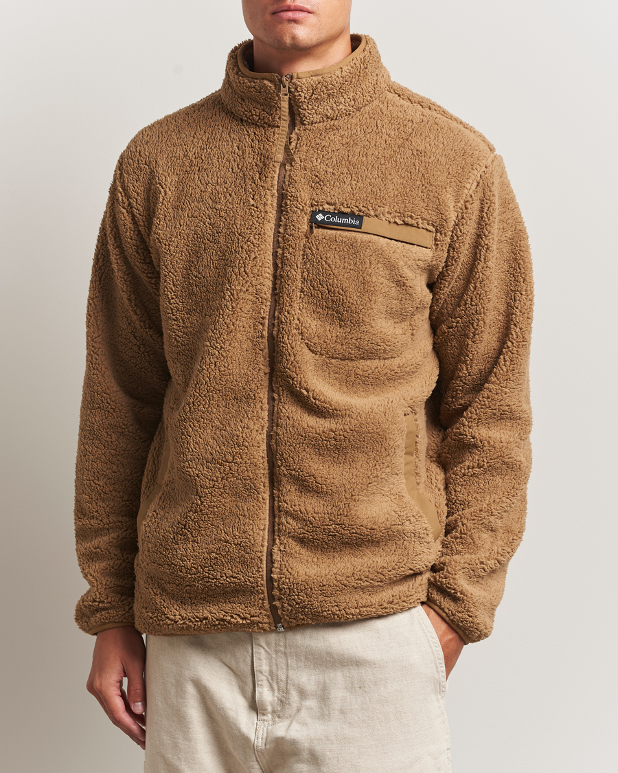 Men | Sweaters & Knitwear | Columbia | Rugged Ridge High Pile Full Zip Delta