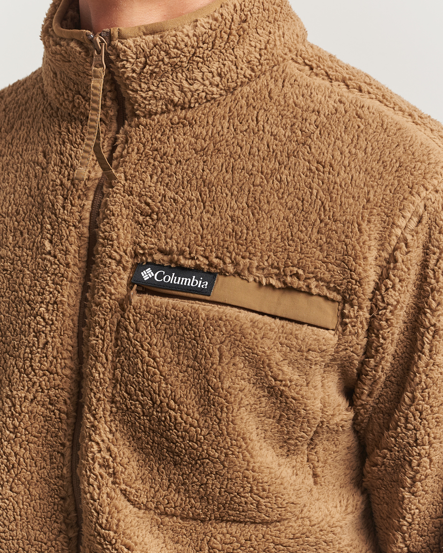 Men | Sweaters & Knitwear | Columbia | Rugged Ridge High Pile Full Zip Delta