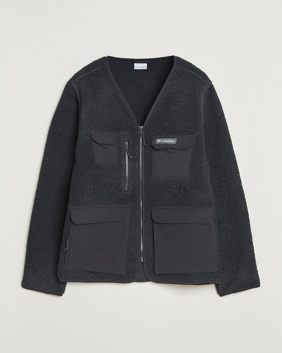 Men | Sweaters & Knitwear | Columbia | Granite Point Convertible Fleece Black