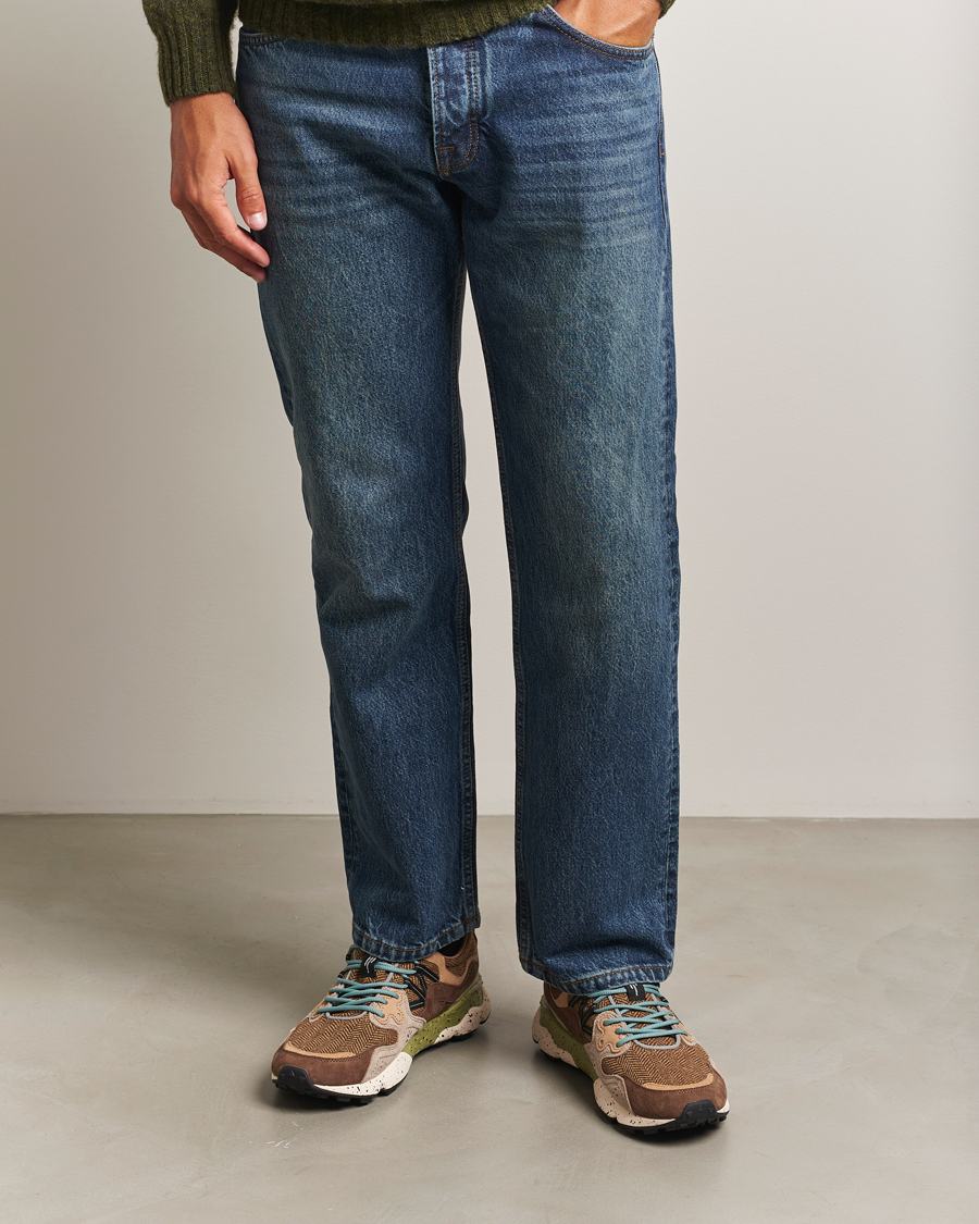 Men | Sneakers | Flower Mountain | Yamano 3 Suede/Tweed Wool Sneaker Brown