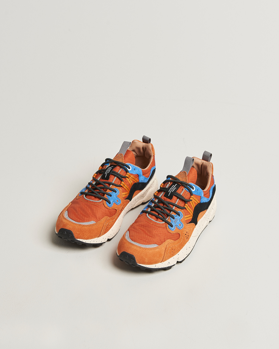 Men | Sneakers | Flower Mountain | Yamano 3 Suede Sneaker Burnt Orange