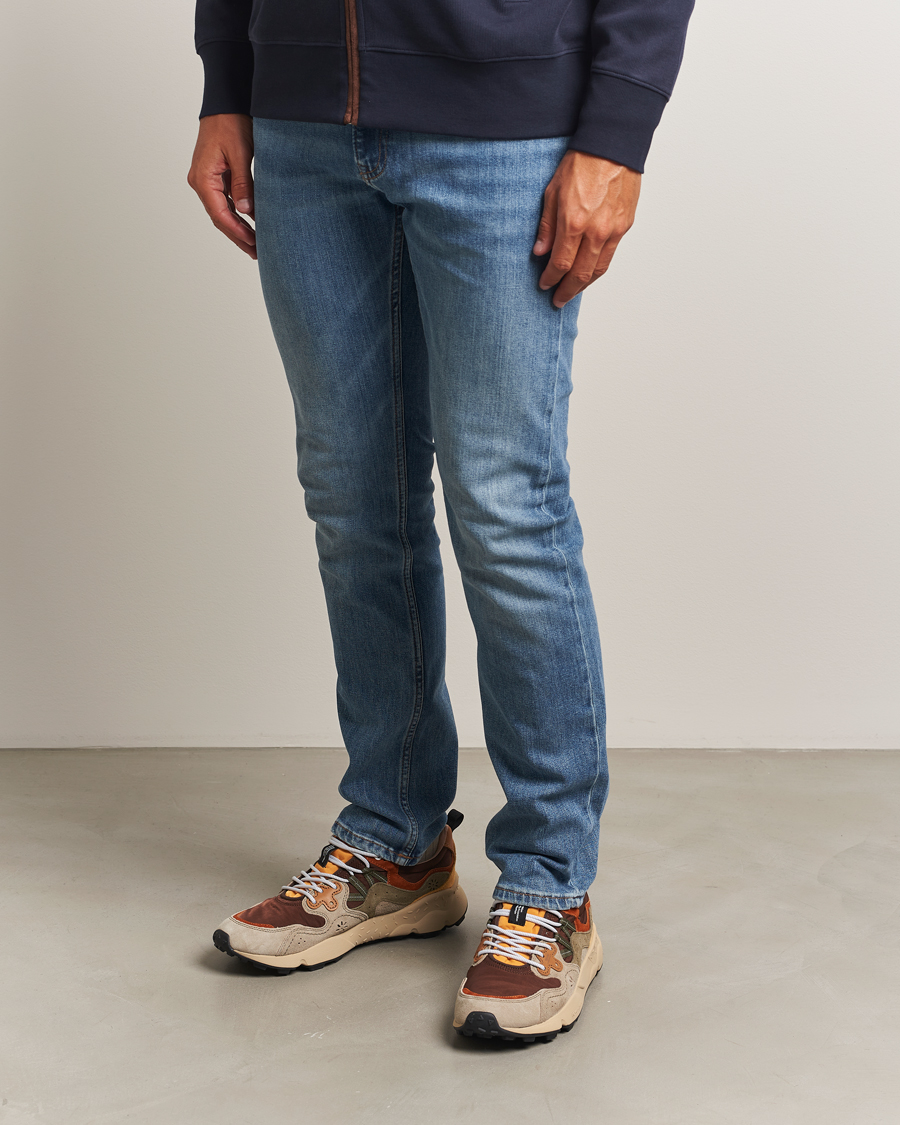 Men | Sneakers | Flower Mountain | Yamano 3 Suede/Nylon Sneaker Olive