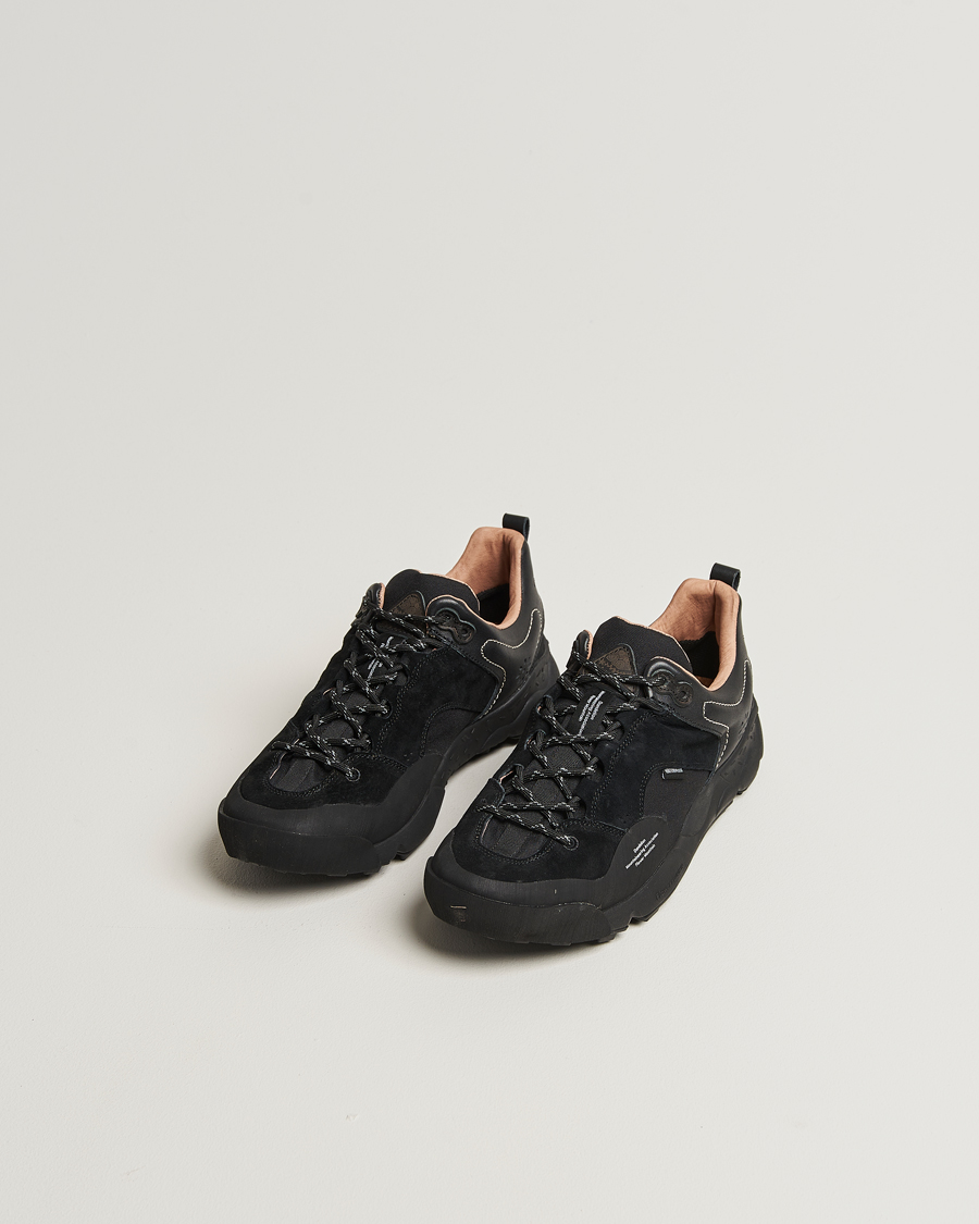Men | Sneakers | Flower Mountain | Back Country Suede/Leather Sneaker Black