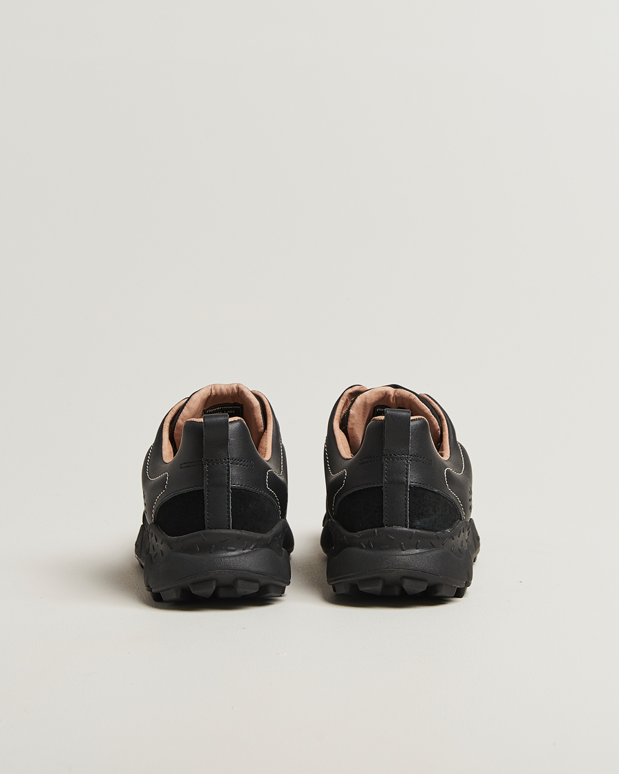 Men | Sneakers | Flower Mountain | Back Country Suede/Leather Sneaker Black