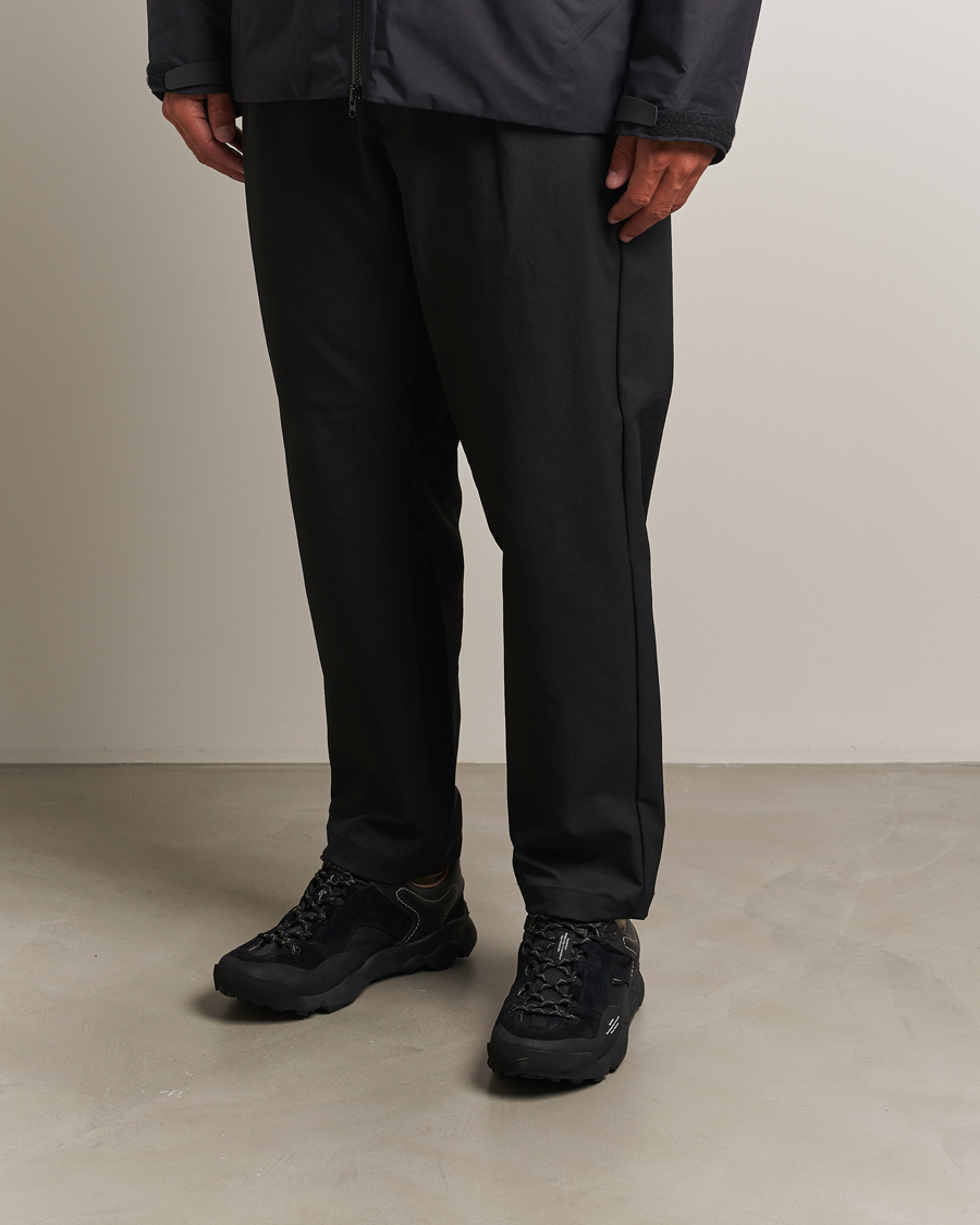 Men | Trail Sneakers | Flower Mountain | Back Country Suede/Leather Sneaker Black