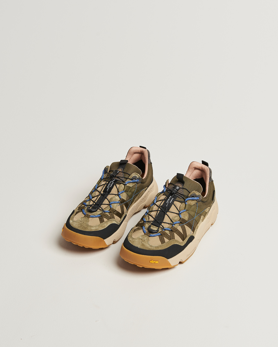 Men | Sneakers | Flower Mountain | Iwano 2 Suede/Nylon Trail Sneaker Olive