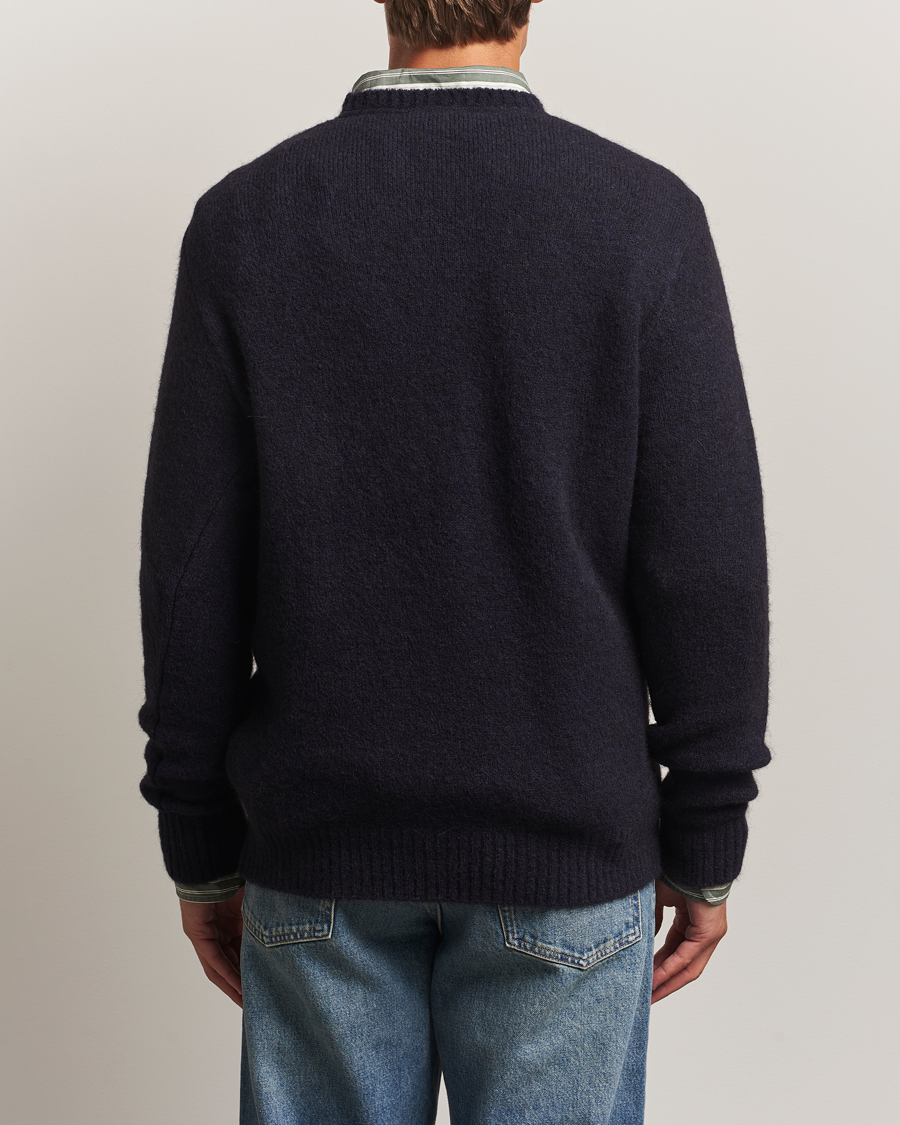 Men | Sweaters & Knitwear | Forét | Alpine Alpaca Knit Navy