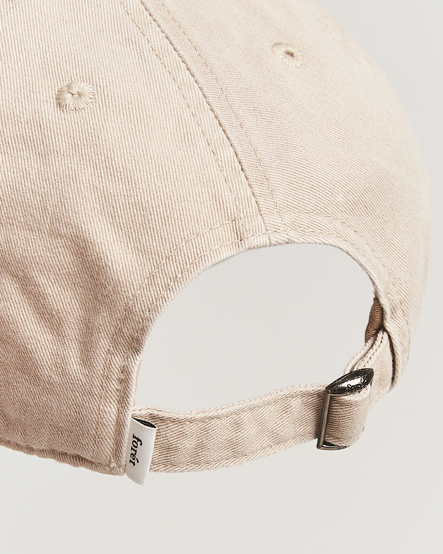 Men | Hats & Caps | Forét | Flag Washed Cap Khaki