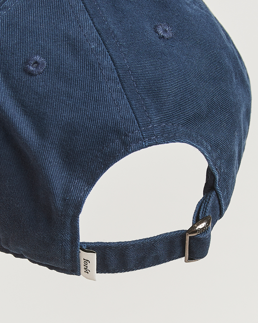 Men | Hats & Caps | Forét | Flag Washed Cap Navy