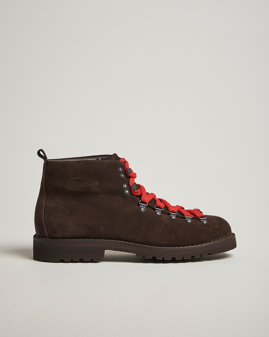 Men | Boots | Fracap | M120 Suede Boot Dark Brown