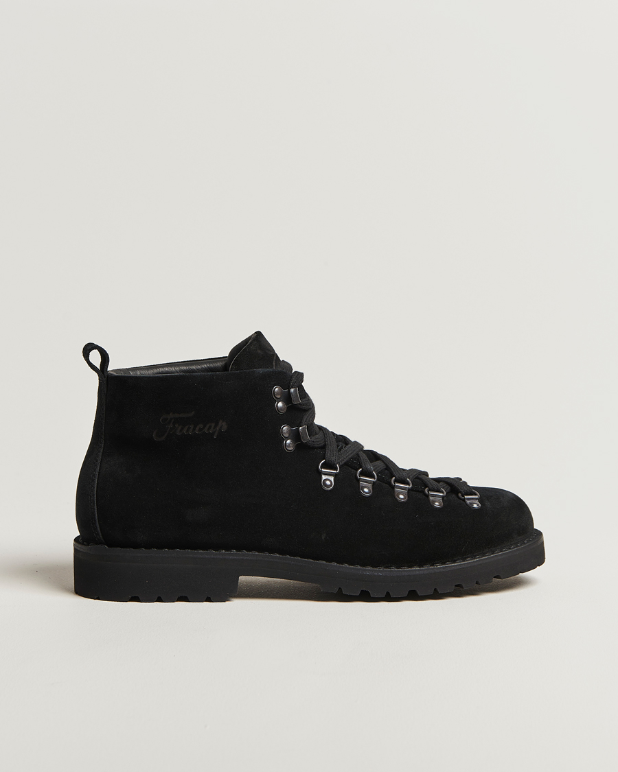 Men | Boots | Fracap | M120 Suede Boot Black