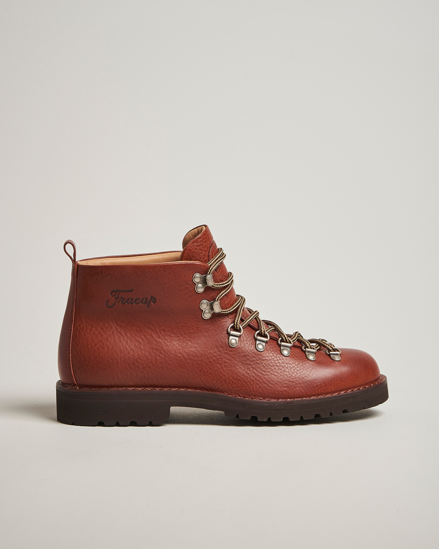 Men | Boots | Fracap | M120 Grained Leather Boot Light Brown