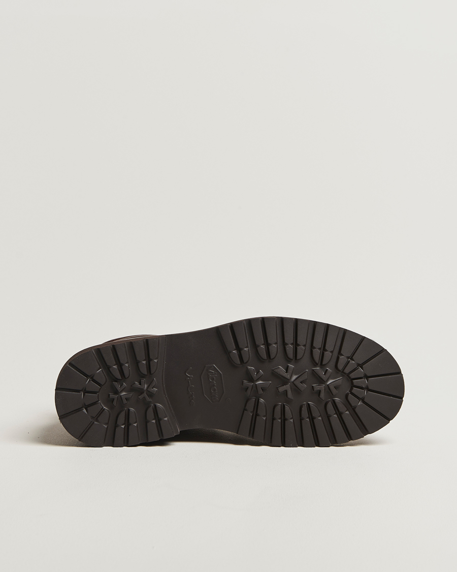 Men | Boots | Fracap | M127 Grained Leather Boot Dark Brown