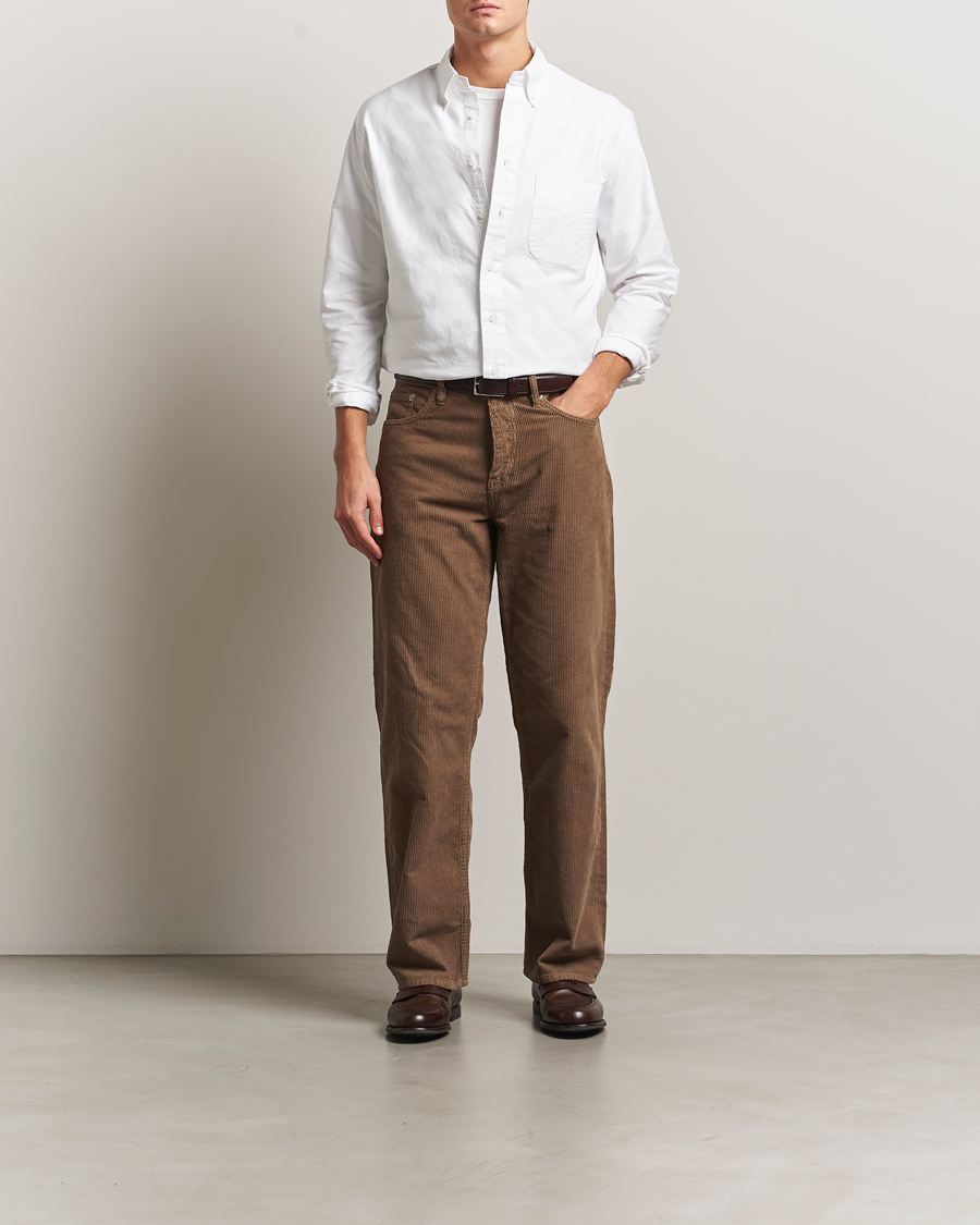 Men | Shirts | Gitman Vintage | Oxford Button Down Shirt White