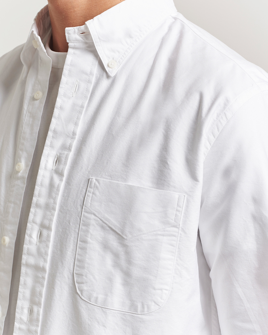 Men | Shirts | Gitman Vintage | Oxford Button Down Shirt White