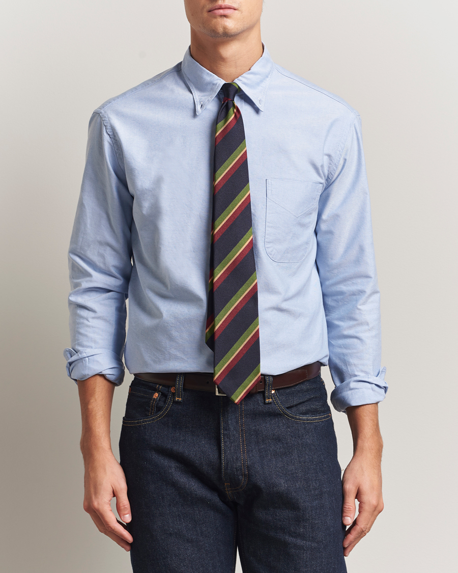Men | Shirts | Gitman Vintage | Oxford Button Down Shirt Light Blue
