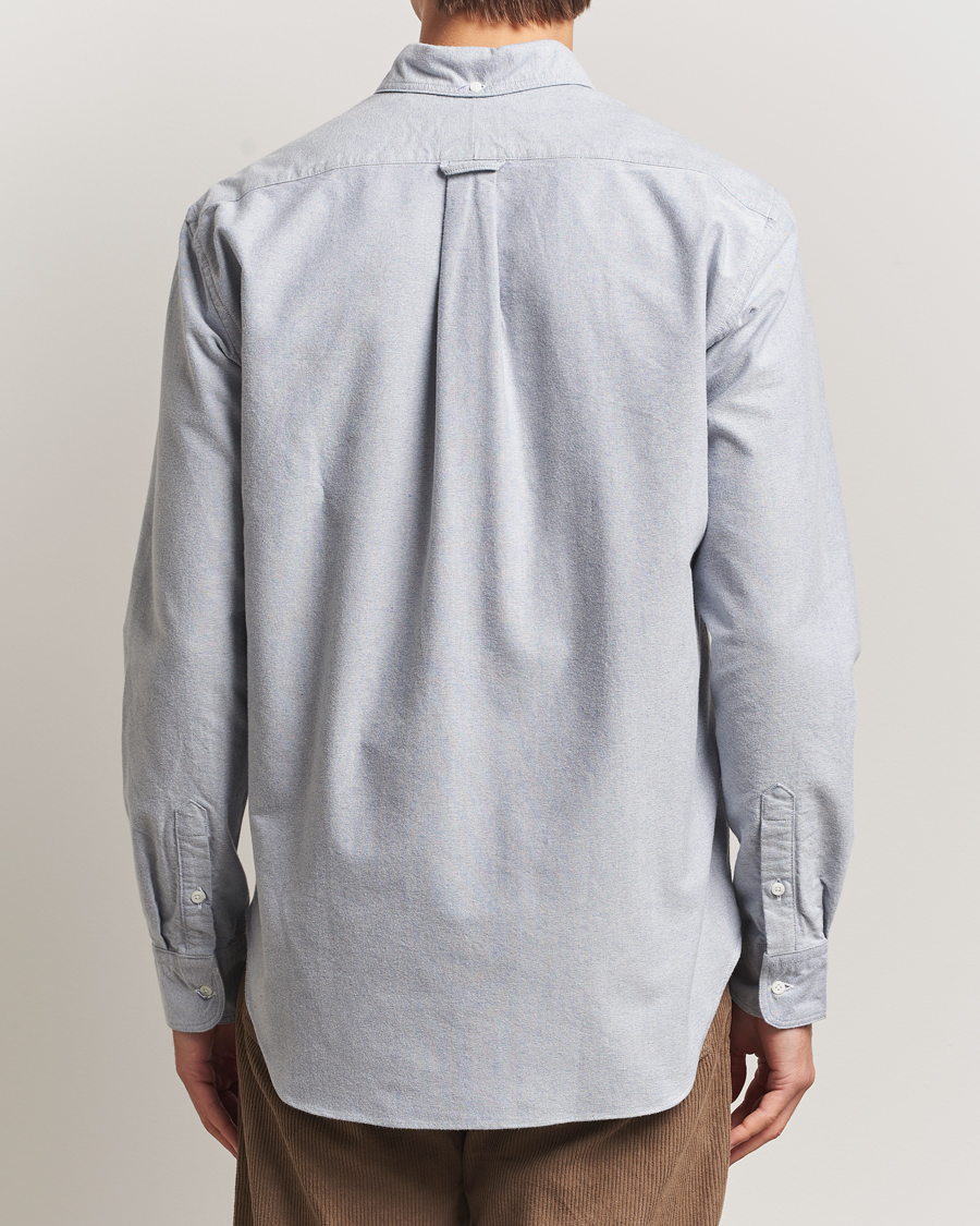 Men | Shirts | Gitman Vintage | Brushed Oxford Button Down Shirt Blue
