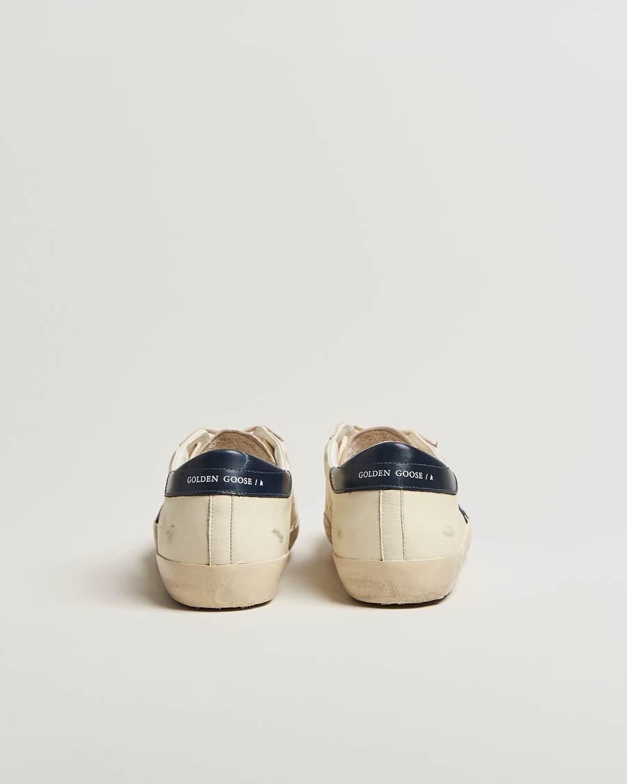 Men | Sneakers | Golden Goose | Super-Star Sneakers White/Navy