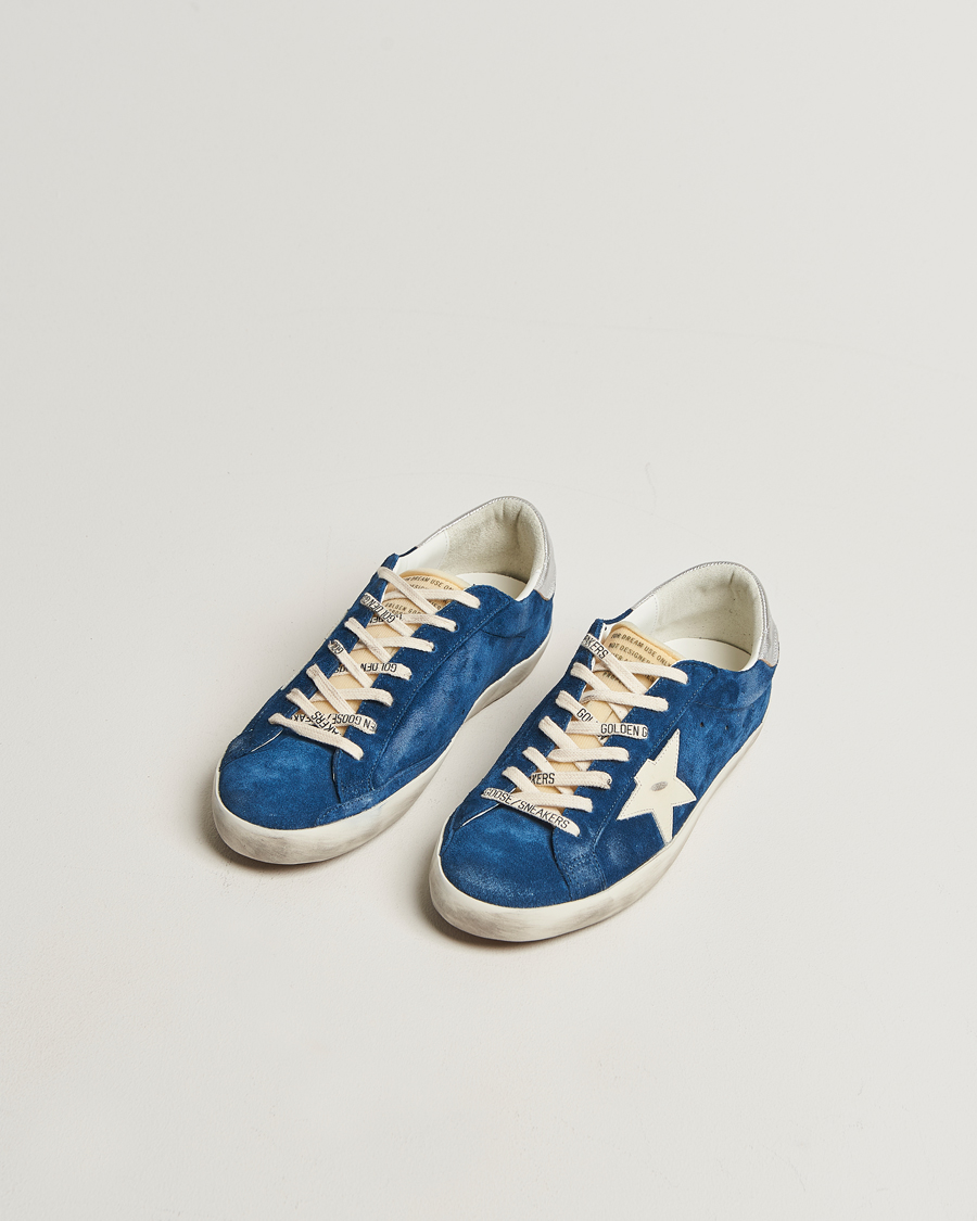 Men | Sneakers | Golden Goose | Super-Star Sneakers Aviator Blue
