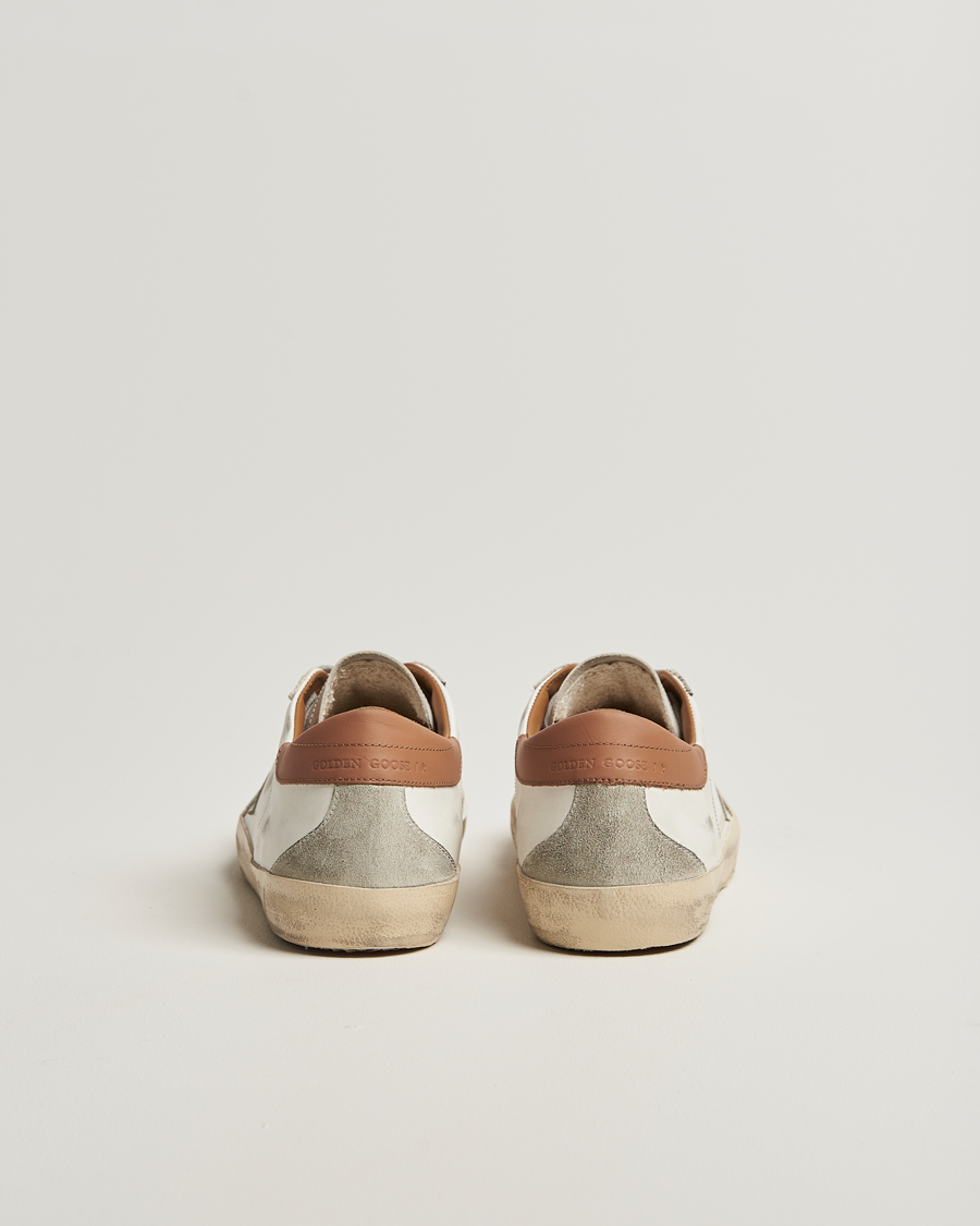 Men | Sneakers | Golden Goose | Super-Star Sneakers White/Light Brown