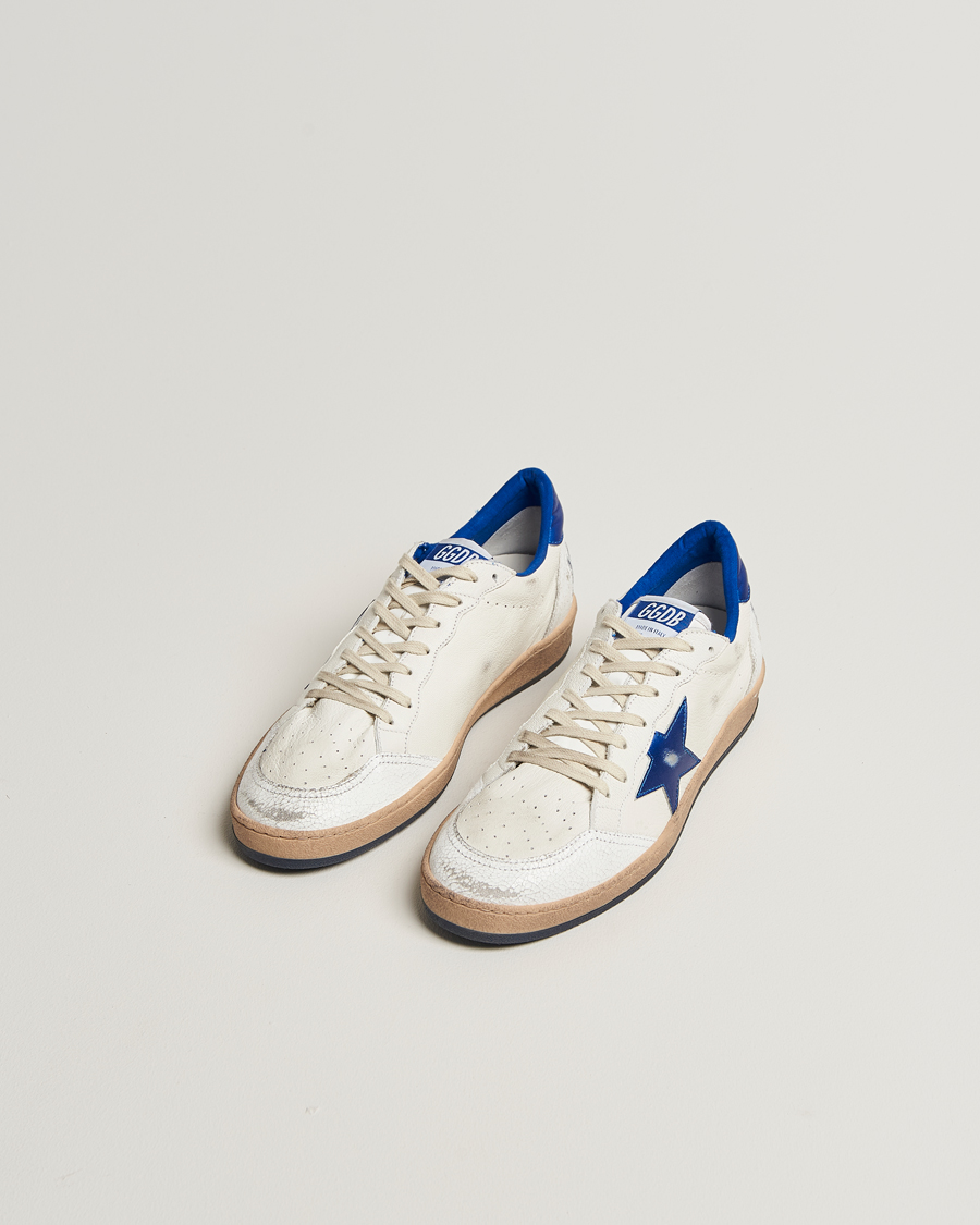 Men | Sneakers | Golden Goose | Ball Star Sneakers White/Blue