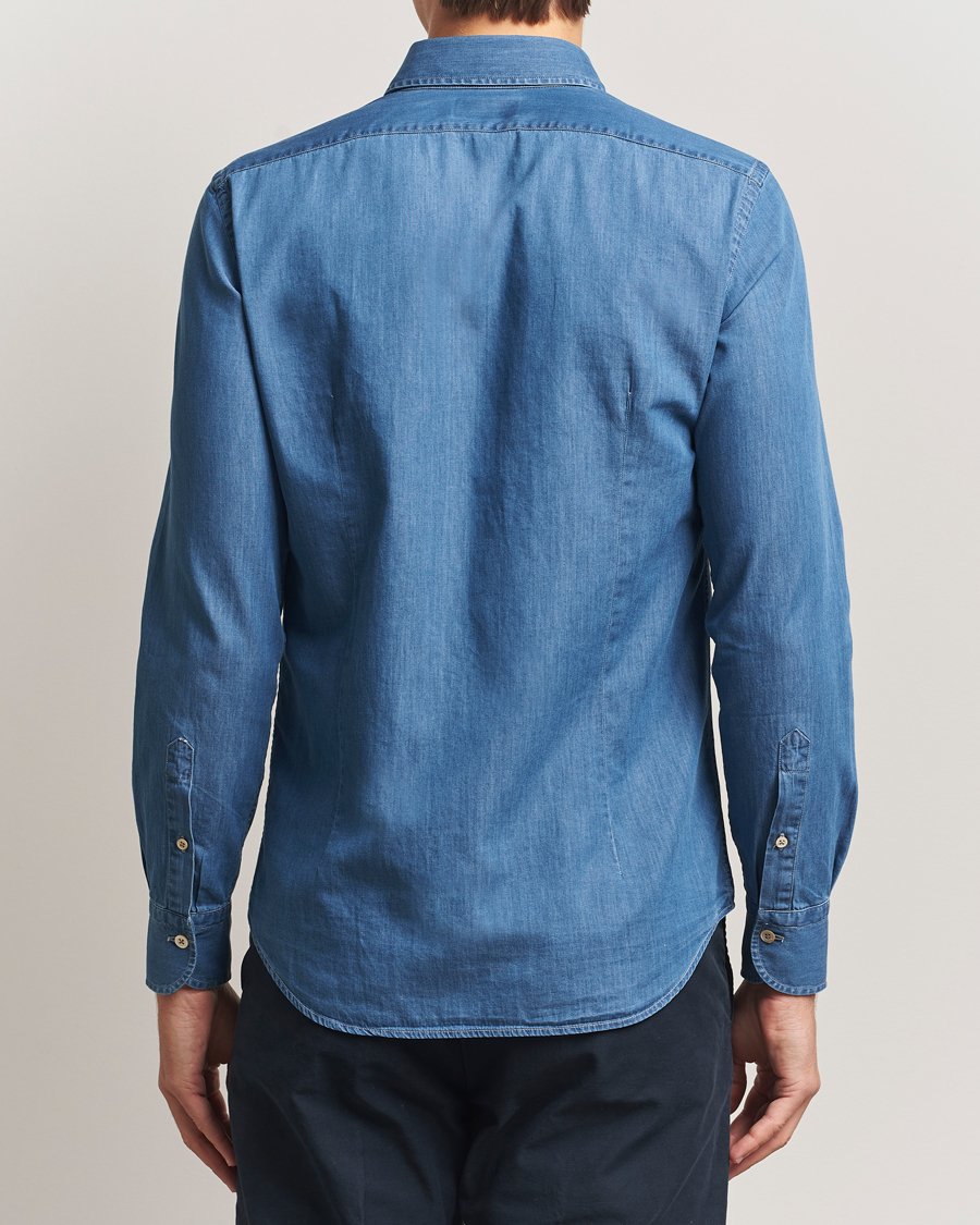 Men | Shirts | Grigio | Denim Shirt Indigo