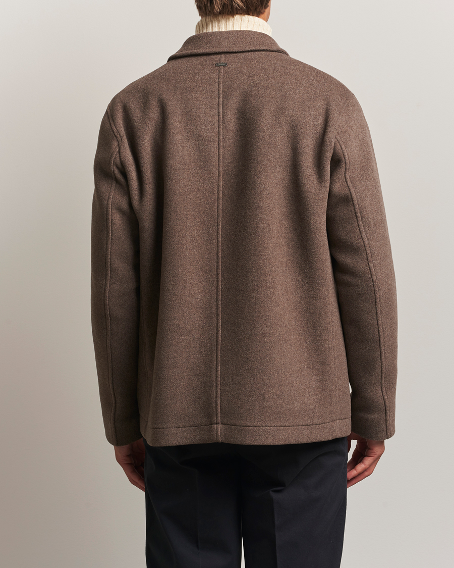 Men | Coats & Jackets | Herno | Soft Wool Field Jacket Beige