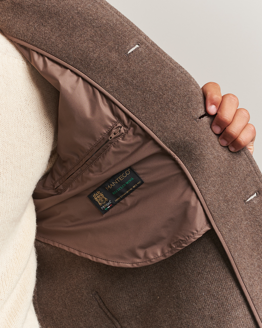 Men | Coats & Jackets | Herno | Soft Wool Field Jacket Beige