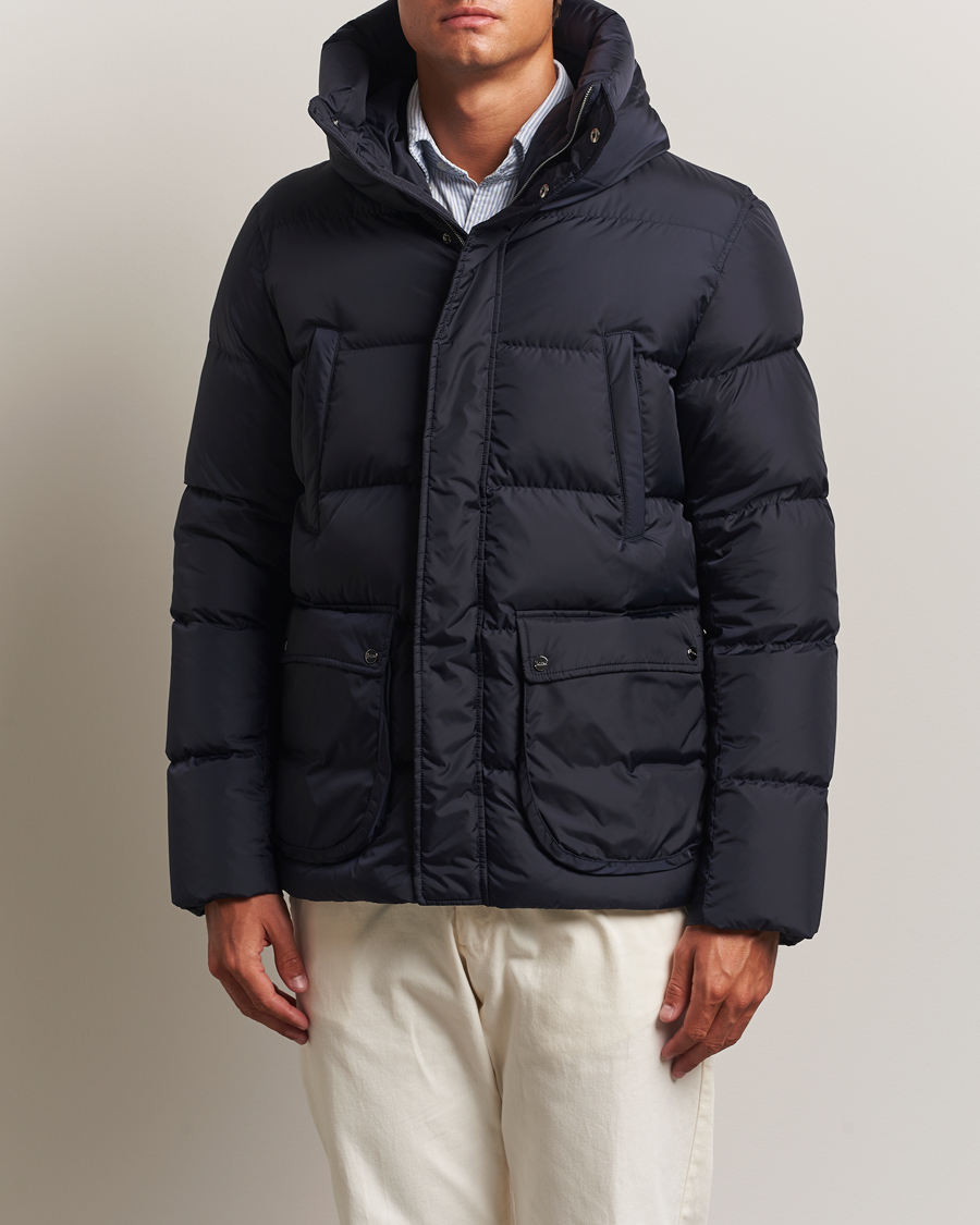 Men | Coats & Jackets | Herno | Chamonix Down Parka Navy