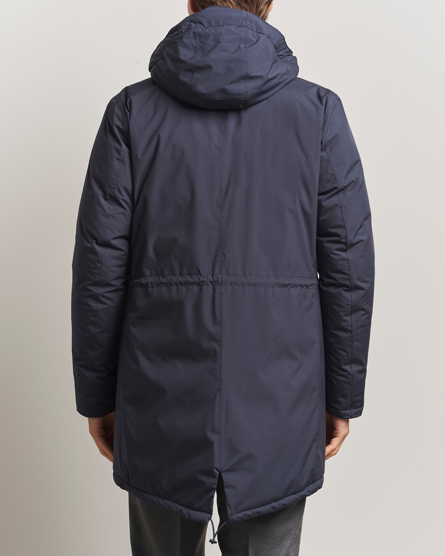 Men | Coats & Jackets | Herno | Waterproof Fishtail Parka Navy